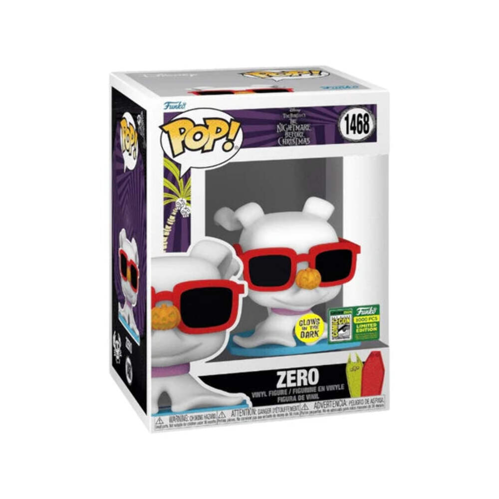 Funko POP! Disney: TNBC - Zero (GiTD)(3000 PCS)(2024 SDCC)#1468