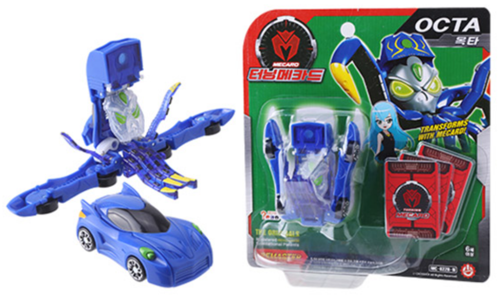 CHOIROCK Turning Mecard REMASTER : OCTA 옥타 Car Action Figure THE
