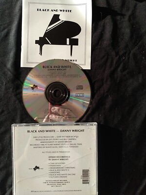 WRIGHT, DANNY  Black and White CD RESTORED 2 LIKE NEW/New Case/Superclean/Polish