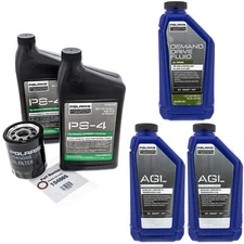Polaris PS-4 Full Service Oil Change Kit Ranger RZR ACE 500 570 800 Crew XP