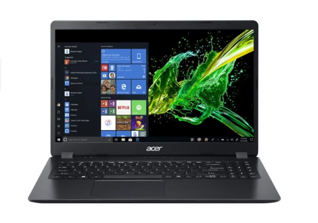 Ordinateurs portables et netbooks noirs avec windows 10 USB 2.0