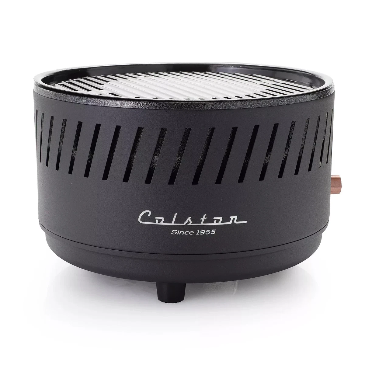 Colston Portable Smoke Reducing Charcoal Grill wCase - Black Color | eBay