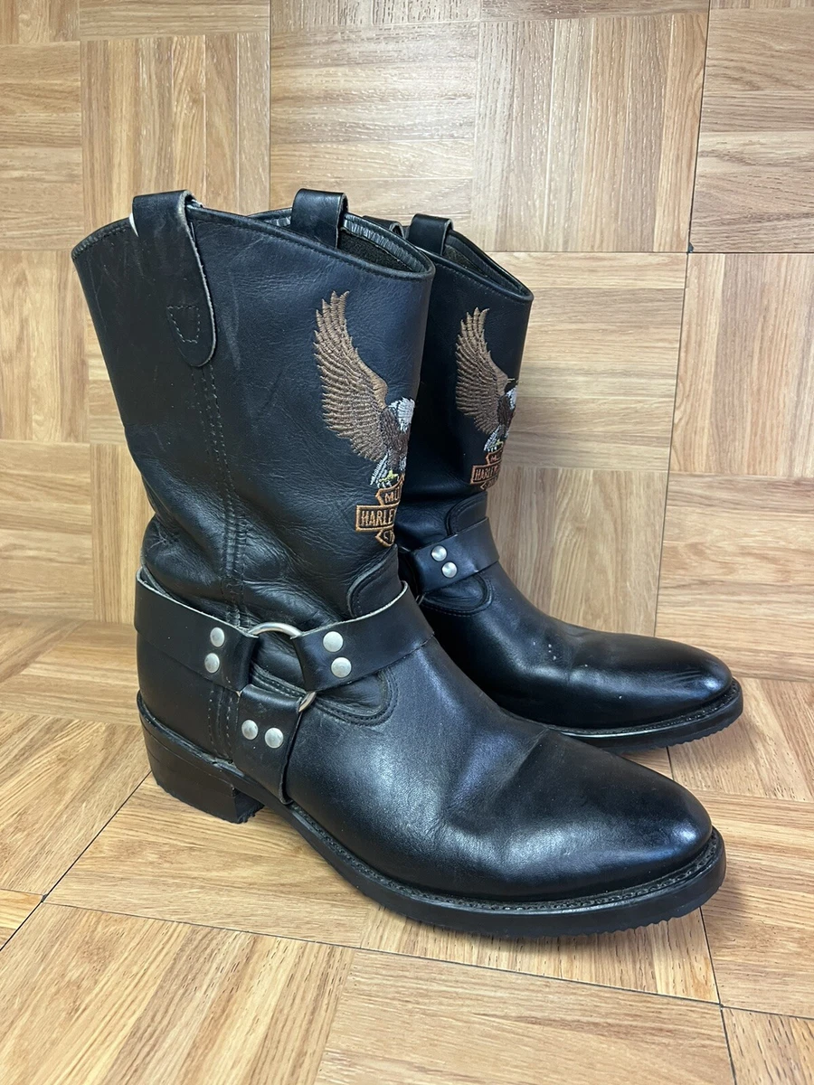 Harley davidson hotsell eagle harness boots