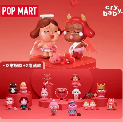 Genuine POP MART CRYBABY CRYING FOR LOVE Series Confirmed