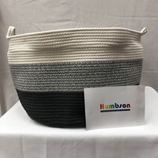 100 Cotton Rope Basket by Humbson