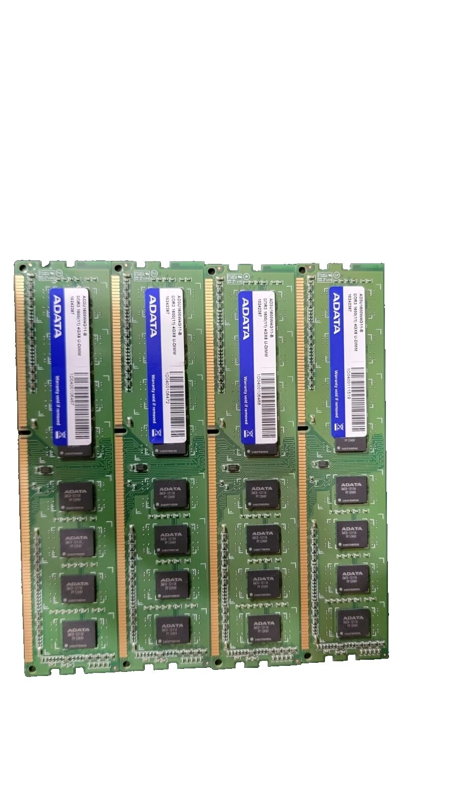 Ordenador ADATA DIMM módulos de memoria (RAM) 4