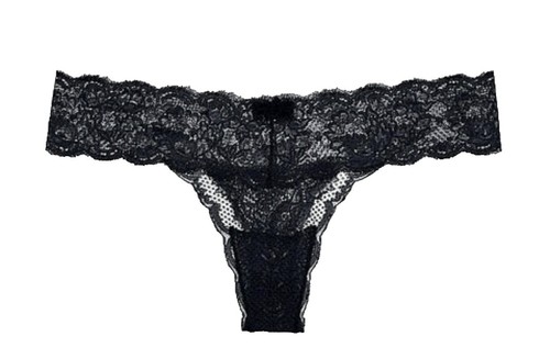 Cosabella Never Say Never Cutie LR Thong in Navy Blue Cosabella Never Say Never Cutie LR Thong in Navy Blue