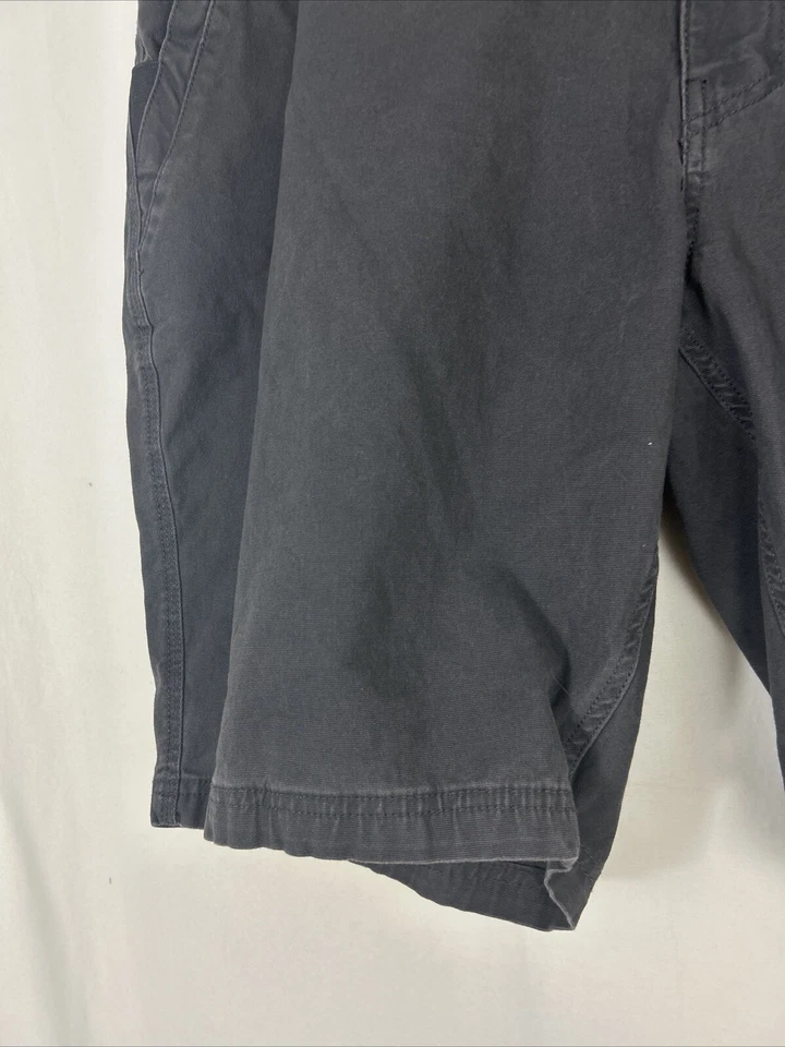 Wolverine Mens Gray Cargo Shorts 44x10 Workwear Elastic Waist - Image 2 of 4