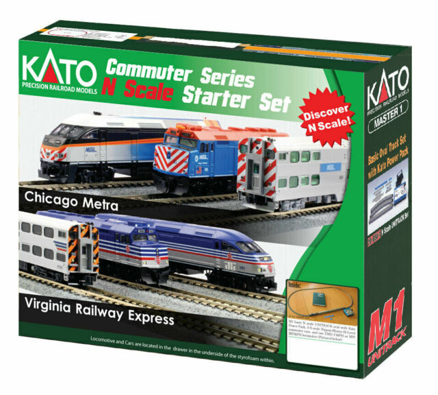 N Scale Metra Starter Pack Kato 106-8701