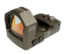 ADE Artemis FDE Shake Awake 6 Reticle Red Dot For Glock 17 19 w/ SRO Optic Cut