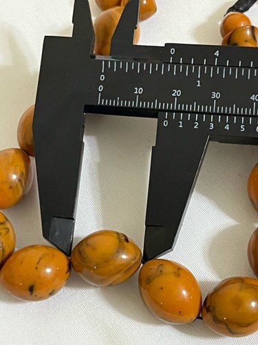 Antico Rosario Americano in Bachelite سبحة أفياش امريكي انتيك كابوتشينو بكالايت نوادر - Foto 21 di 23