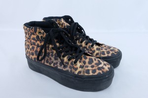 vans high top leopard print