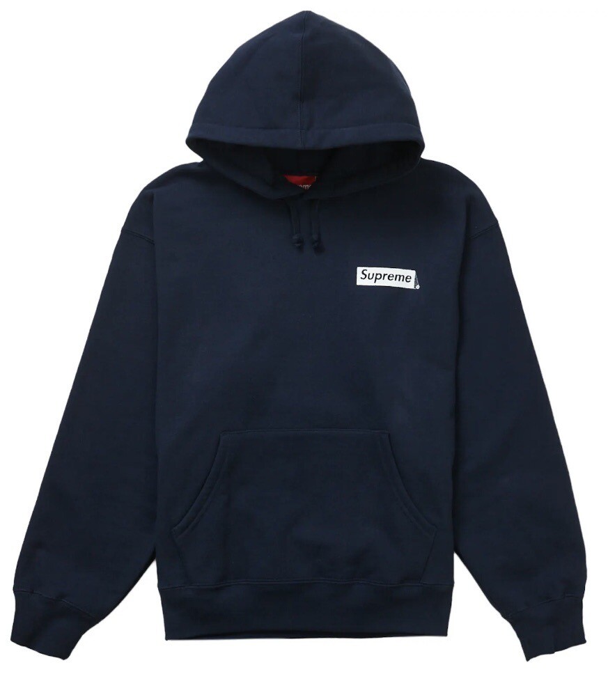 Supreme Catwoman Hooded Sweatshirt Navy Size: XXL