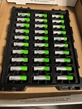 LOT OF 25 XEON 3.6V LITHIUM RECHARGEABLE BATTERIES - 90 TOTAL!!!