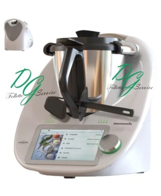 VORWERK FOLLETTO VORWERK BIMBY TM6 EXPO COMPLETO ORIGINALE GARANZIA 12 MESI TM6 VAROMA CESTELLO