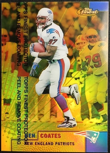 Ben Coates 1999 Topps Finest #63 Gold Refractor Non Die Cut / No serial # Rare