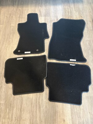 #ad OEM Subaru Crosstrek Black Carpet Floor Mats – 4‑Piece Set – Crosstrek XV 2018 $24.74