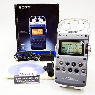 Sony Linear PCM Recorder PCM-D50 4GB Japan Used | eBay