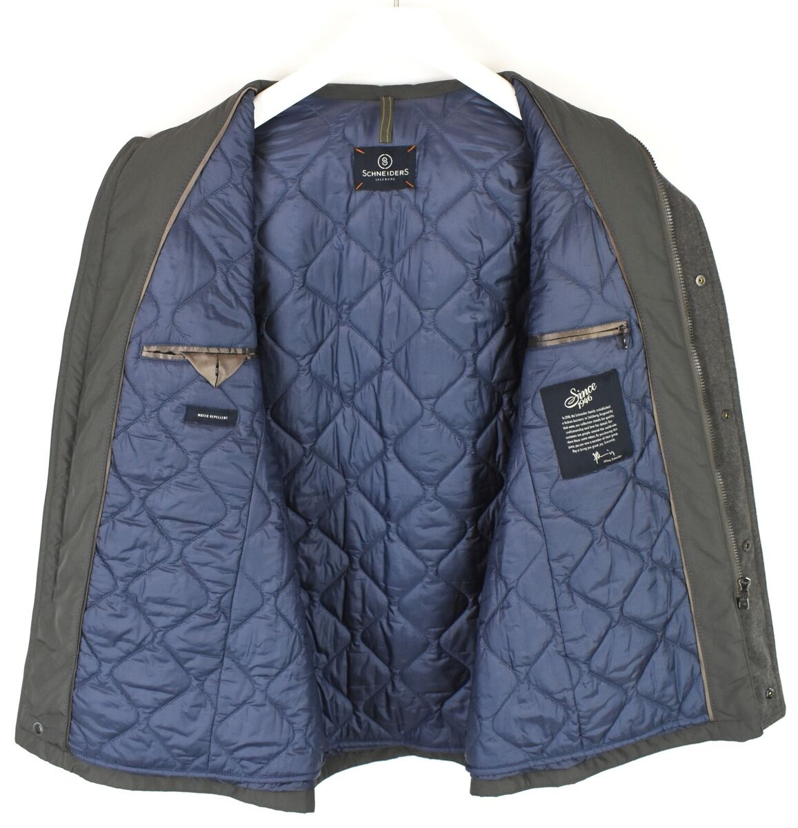 Quilted Jacket Schneiders Blouson Stephan Schneider Navy Fake Coat