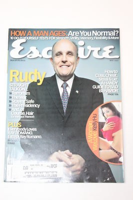 Esquire magazine April 2004 The Naked Truth About Women, Hell Still Sucks