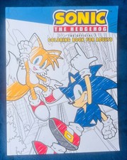 Sonic the Hedgehog The Official Adult Coloring Book Paperback NEW Official Sega