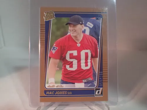 2021 PANINI RATED ROOKIE PORTRAIT 255 MAC JONES  068/ 100