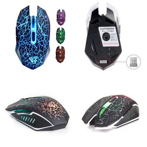 shirui l6 wireless optical gaming mouse rechargeable silent mice