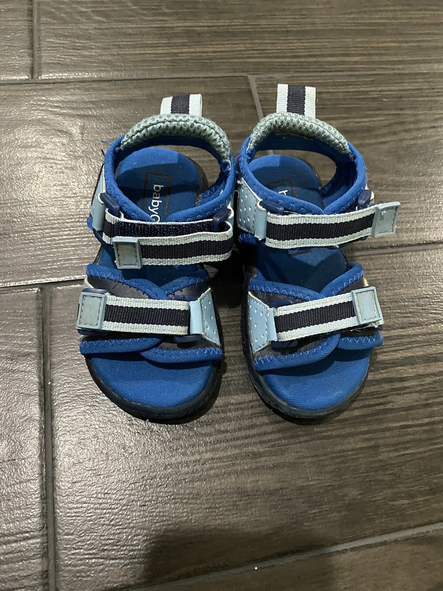 Baby Gap boys teeva style slippers pool shoes Sandals sz 6 nice strappy