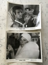 2 VINTAGE MOVIE FILM STILL PRESS PHOTO PHOTOGRAPH FUNNY LADY BARBARA STREISAND