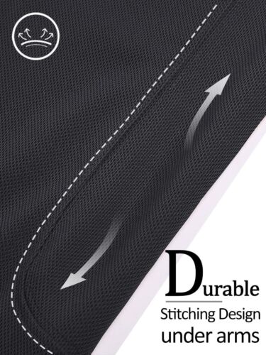 Men's Short Sleeve Atheletic Polo Shirts Quick Dry Team Active Work Casual Golf - Picture 45 of 84