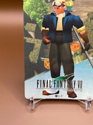 Cid No.20 FINAL FANTASY Ⅶ Card SQUARE ENIX BANDAI 1997 Japan F/S