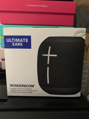 ue ultimate ears wonderboom wireless speaker phantom black