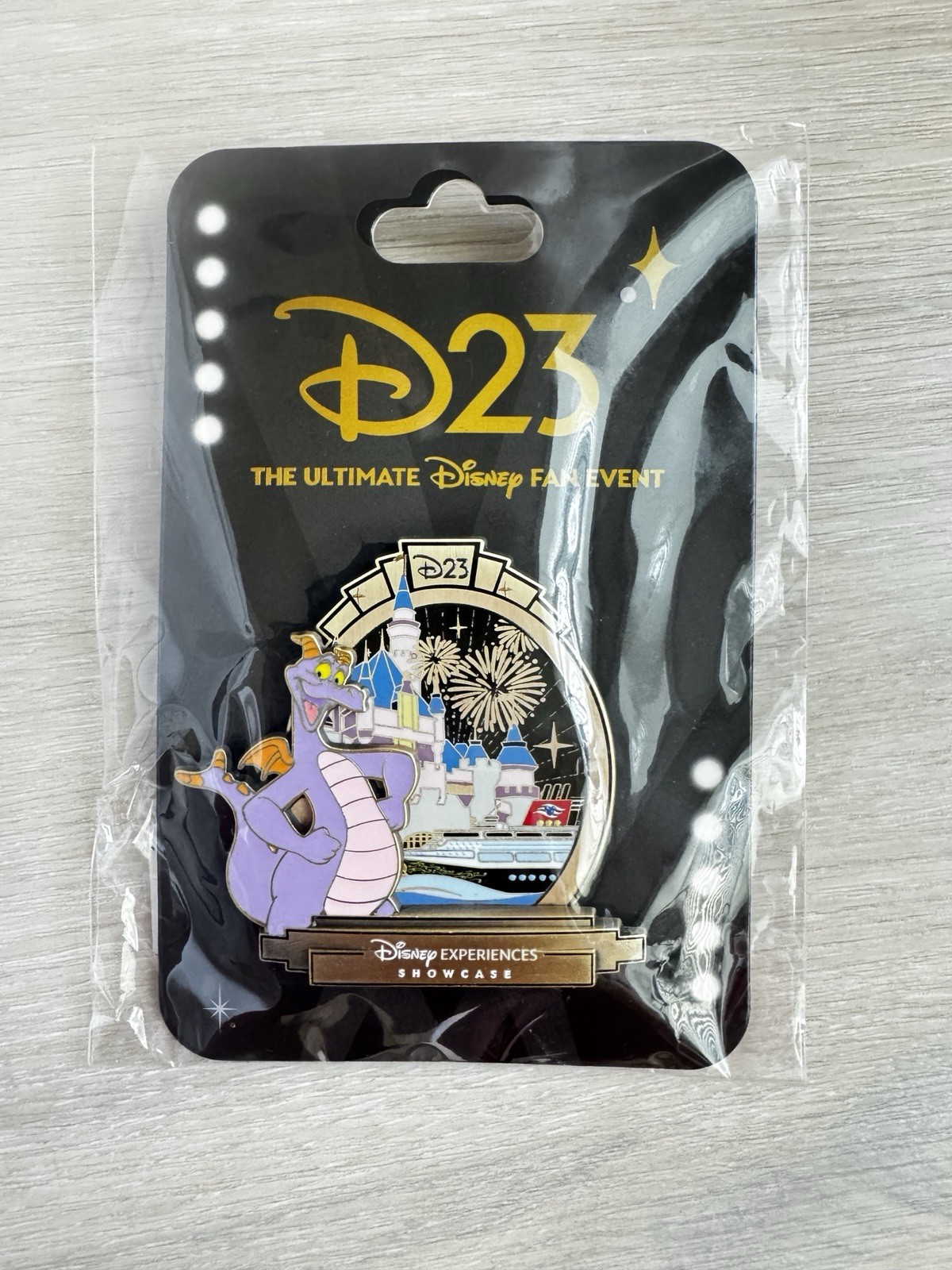 Disney Pin Honda Center 2026 Experiences Showcase Figment D23 Exclusive Limited
