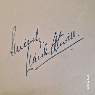 LIONEL ATWILL. ORIGINAL AUTOGRAPH. THE SON OF FRANKENSTEIN