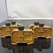 LOT OF 5 Weidmuller SAKS 4/35 Fuse Terminal Block, 16 A, #129N3