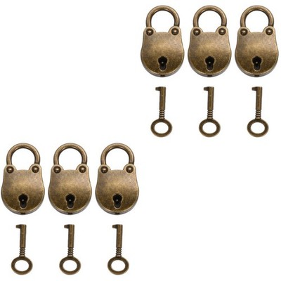  2 Pack Kleines Vorhängeschloss Mit Schlüssel Mini-vorhängeschlösser