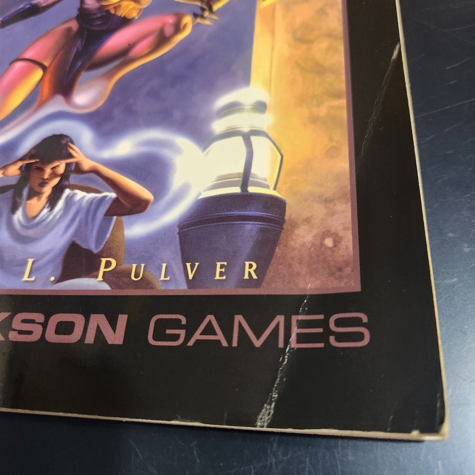 Rpg Steve Steve Jackson Games GURPS Psionics Sourcebook Multicolor RPG Supplement ...