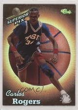 1995 Classic Superior Pix Chrome Carlos Rogers #10 0q3