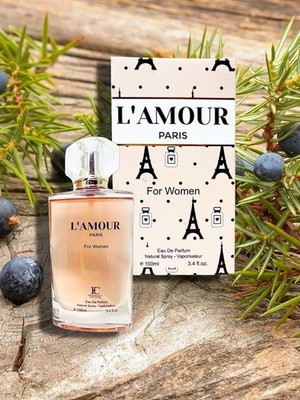 L'AMOUR PARIS For Women Eau de Parfum Perfume Spray 3.4 fl oz Regular Size