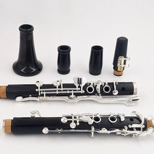 Oehler System clarinet G Tune Ebony clarinet Silver plated keys MORESKY M201