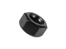 Black-Oxide 18-8 Stainless Steel Hex Nut M18 x 2.5 mm Thread Size