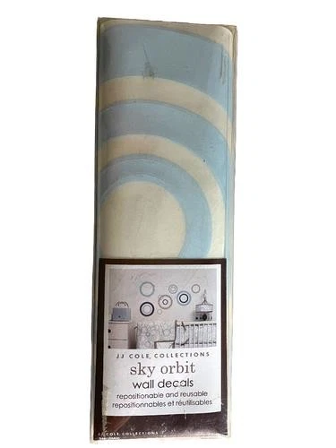 JJ Cole 系列儿童房天空轨道墙贴花可重新定位和可重复使用 / 14z — 第 2/2 张图片