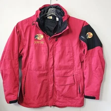 Bass Pro Shops Jacket Men's Size Large Full Zip Bone Dry Rain Coat Fishing