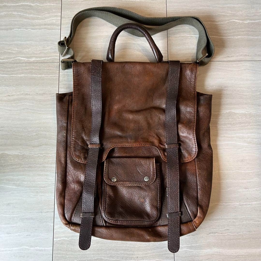 バッグ Maison Martin Margiela 11 Leather Bag Maison Margiela Maison Martin Margiela 11 Leather Bag | Grailed