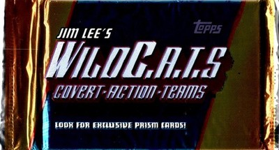 1993 Topps Jim Lee's Wild C.A.T.S. Trading Card Booster Pack
