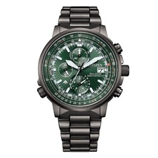 Orologio Citizen Pilot Acciaio Eco-Drive Radiocontrollato Cronografo at8304-57w