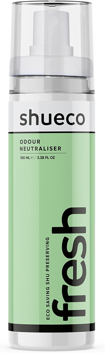 Fresh-Shoe Deodorant Deodoriser Spray | Odour Neutraliser/Refresher, 100ml, Cle