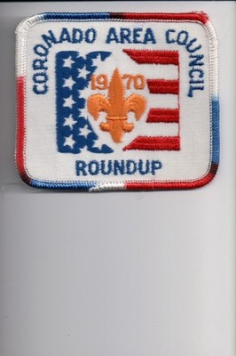 1970 Coronado Area Council Roundup patch