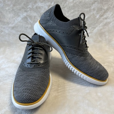 Cole Haan Gray Knit Men\'s Oxfords Men main image 4