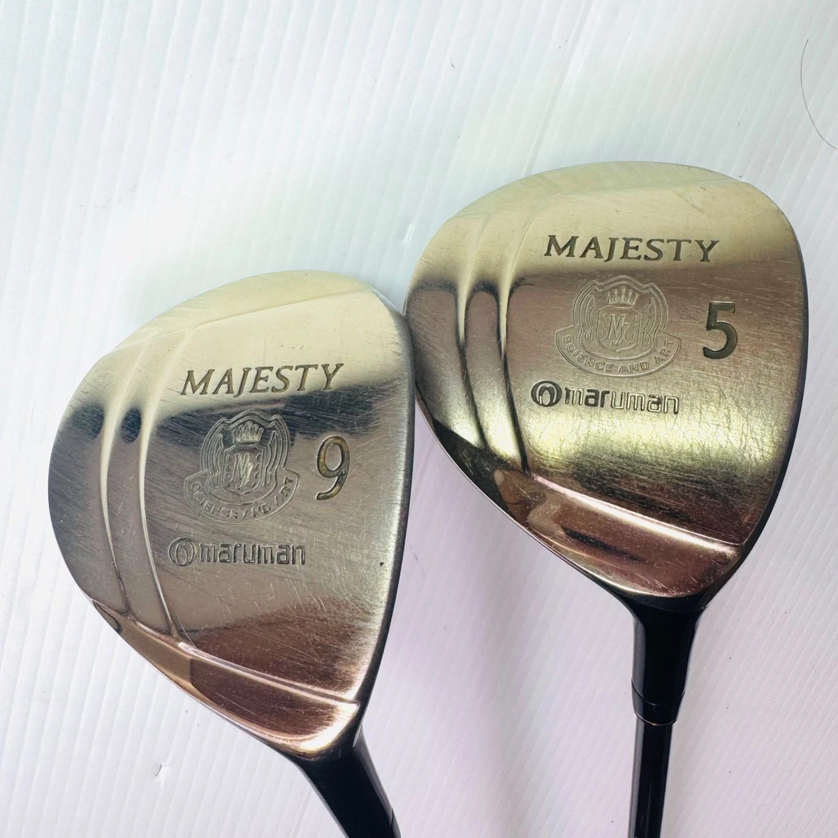 MARUMAN MAJESTY PRESTIGIO FV-R 5W 9W Fairway Wood 2pcs Set Flex-R2 With H/C